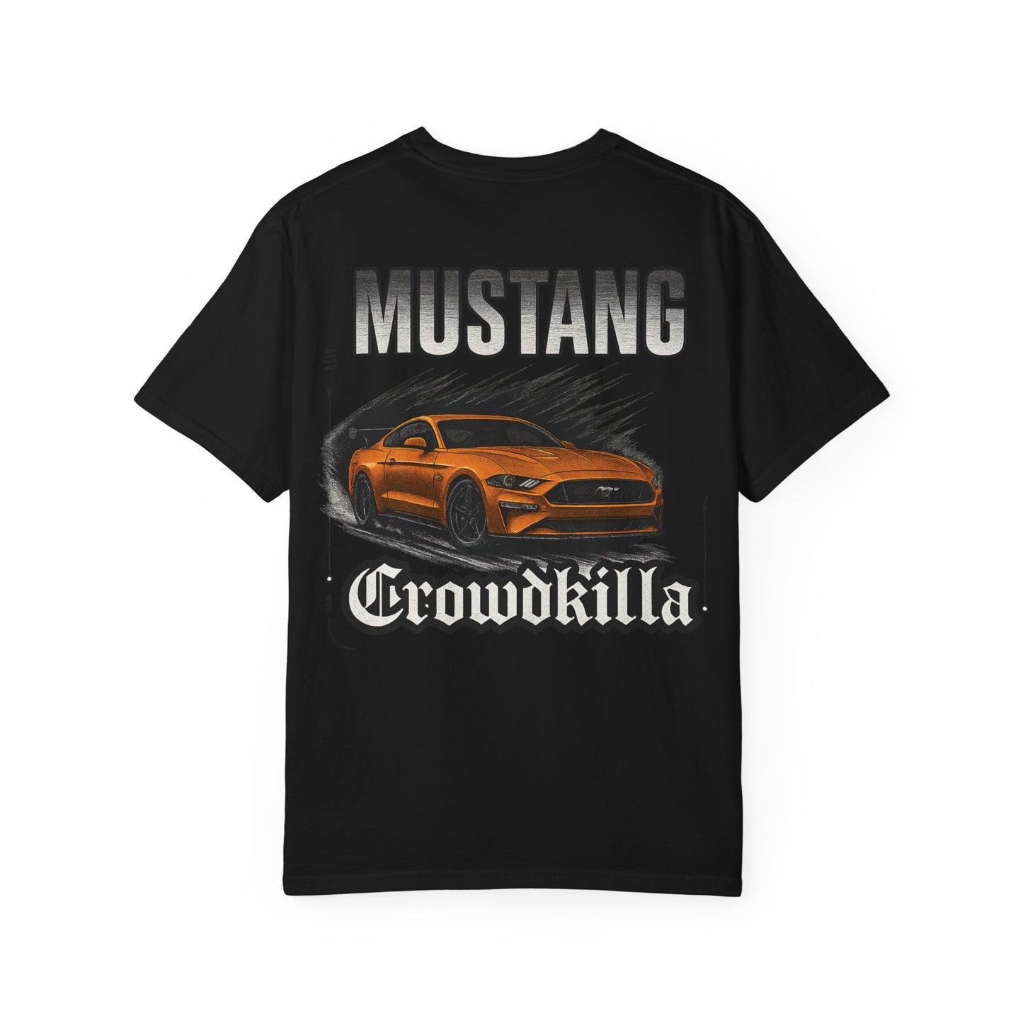 TCS “Crowdkilla” Mustang Tee — Premium Embroidered Street Motorsport Edition
